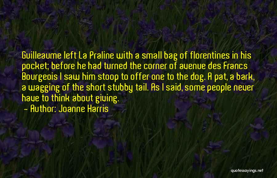 About Him Short Quotes By Joanne Harris