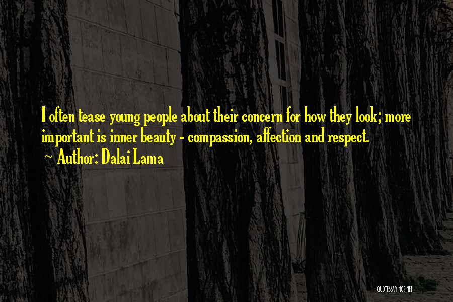 About Inner Beauty Quotes By Dalai Lama