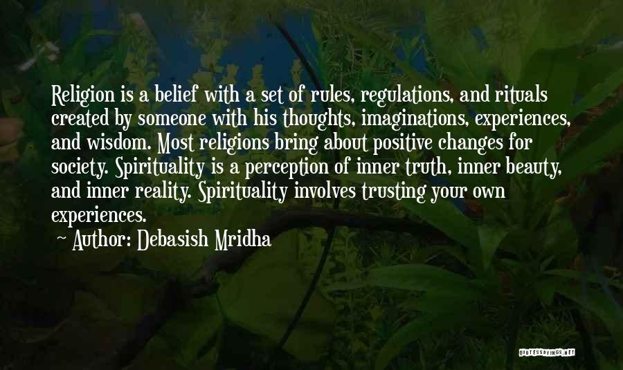 About Inner Beauty Quotes By Debasish Mridha