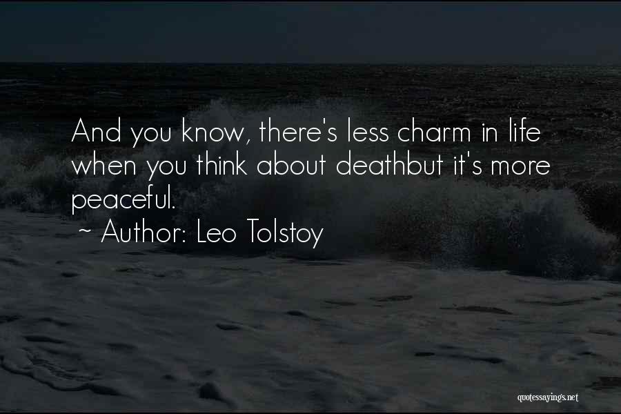 About Life And Death Quotes By Leo Tolstoy