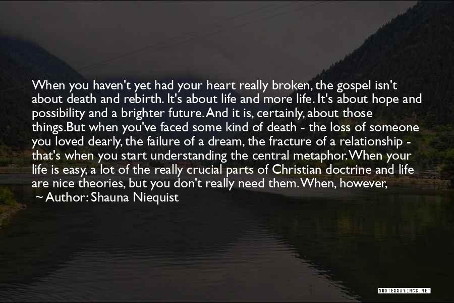 About Life And Death Quotes By Shauna Niequist