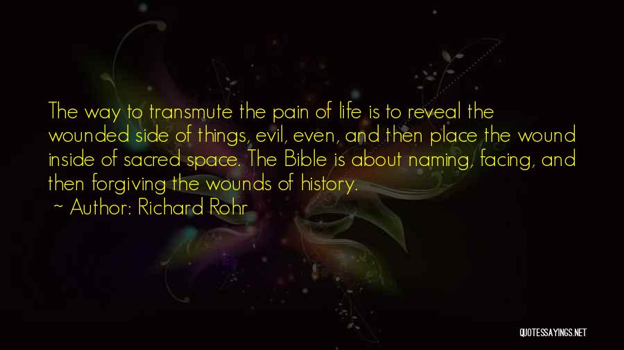 About Life Bible Quotes By Richard Rohr