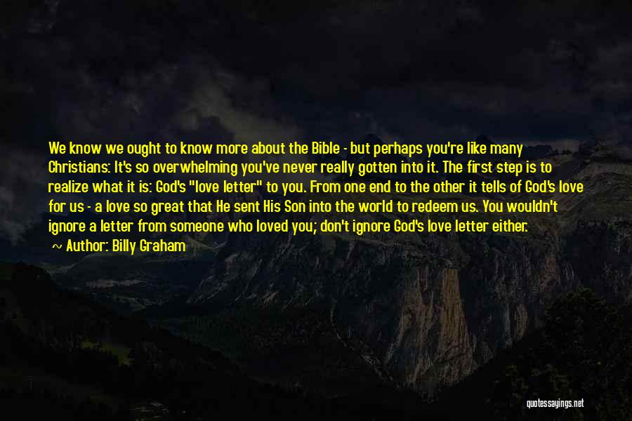 About Love Bible Quotes By Billy Graham