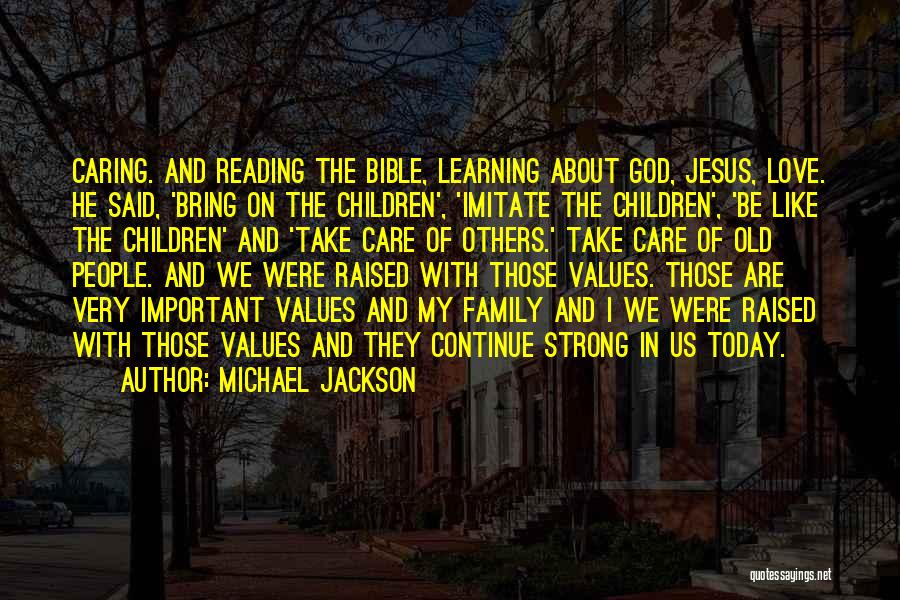 About Love Bible Quotes By Michael Jackson