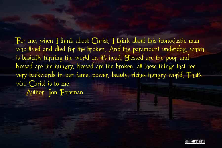 About Me Beauty Quotes By Jon Foreman