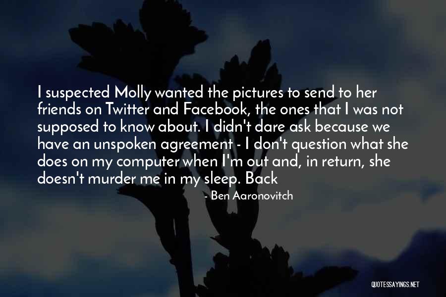 About Me Facebook Quotes By Ben Aaronovitch