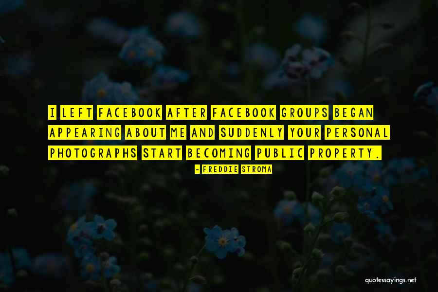 About Me Facebook Quotes By Freddie Stroma