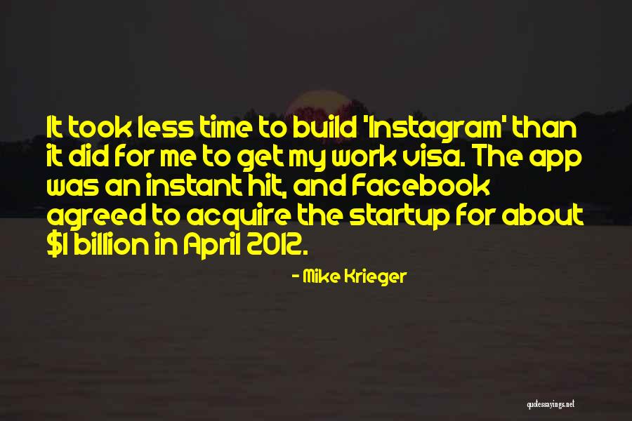 About Me Facebook Quotes By Mike Krieger