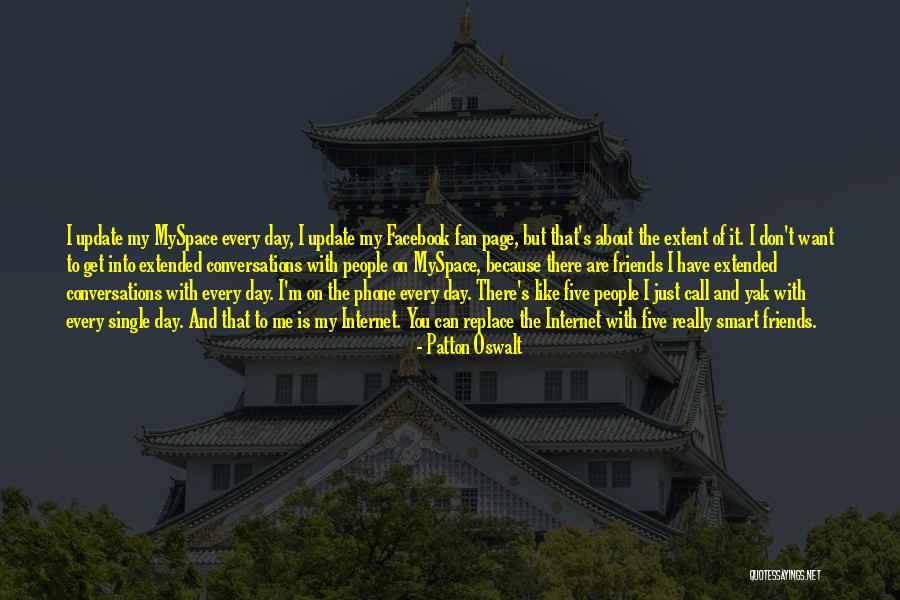 About Me Facebook Quotes By Patton Oswalt
