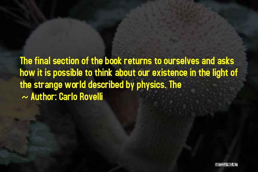 About Me Section Quotes By Carlo Rovelli