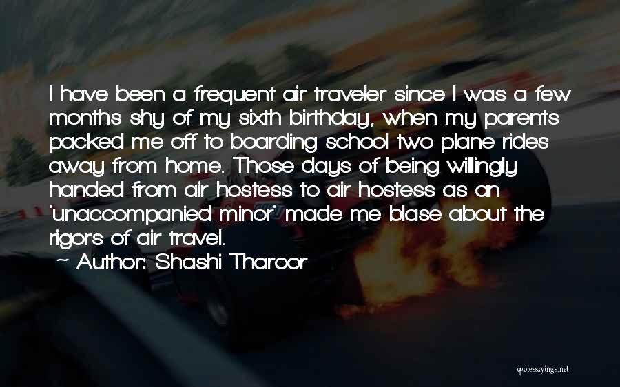About Me Travel Quotes By Shashi Tharoor