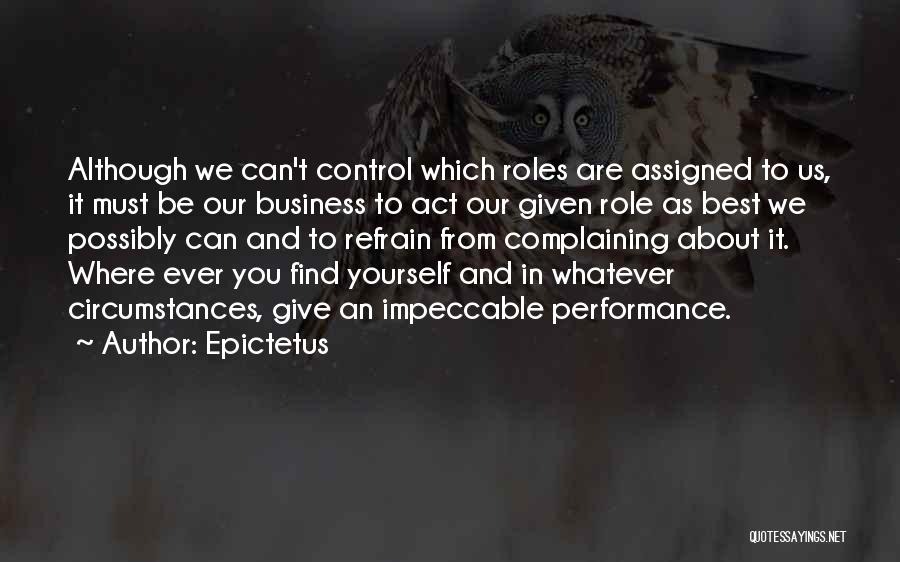 About Motivational Quotes By Epictetus