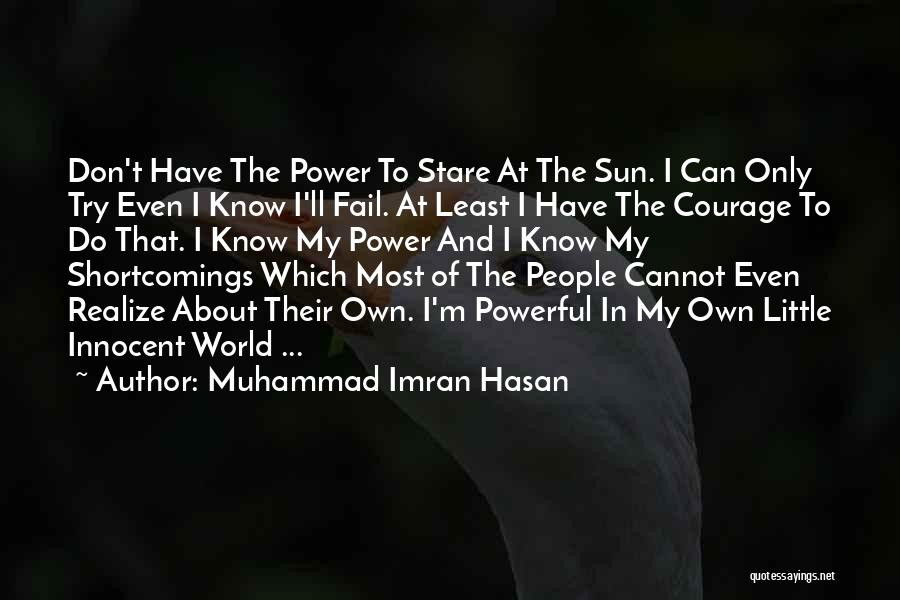 About Motivational Quotes By Muhammad Imran Hasan