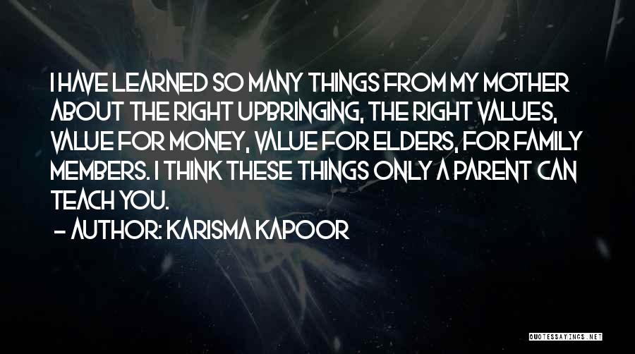 About My Money Quotes By Karisma Kapoor