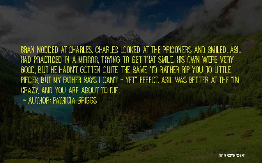 About My Smile Quotes By Patricia Briggs