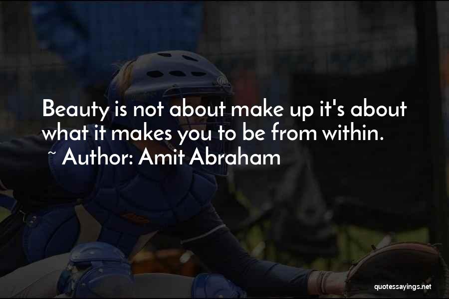 About Natural Beauty Quotes By Amit Abraham