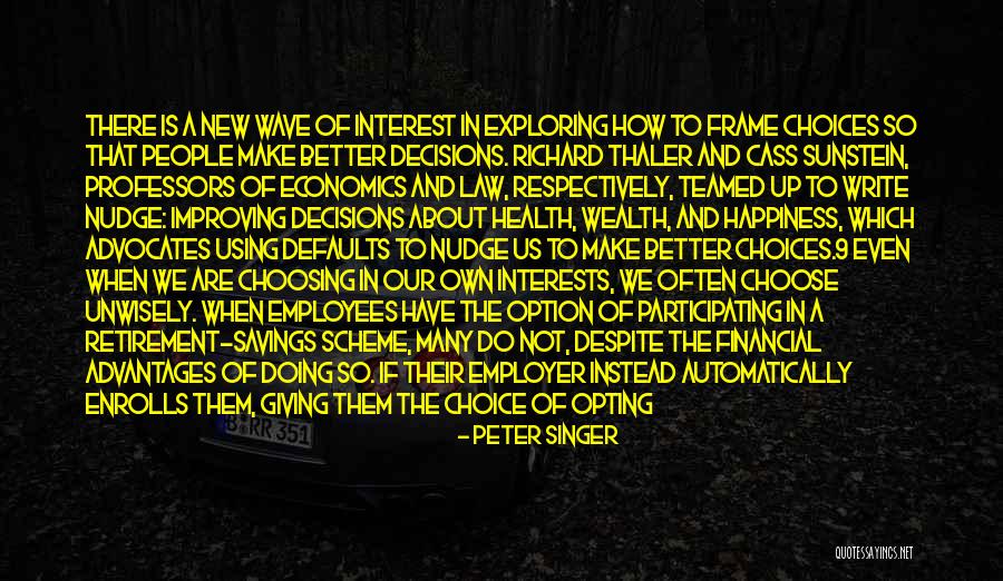 About Not Giving Up Quotes By Peter Singer