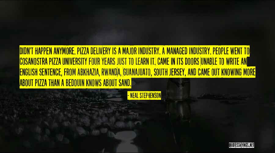 About Pizza Quotes By Neal Stephenson About Pizza Quotes By Neal Stephenson