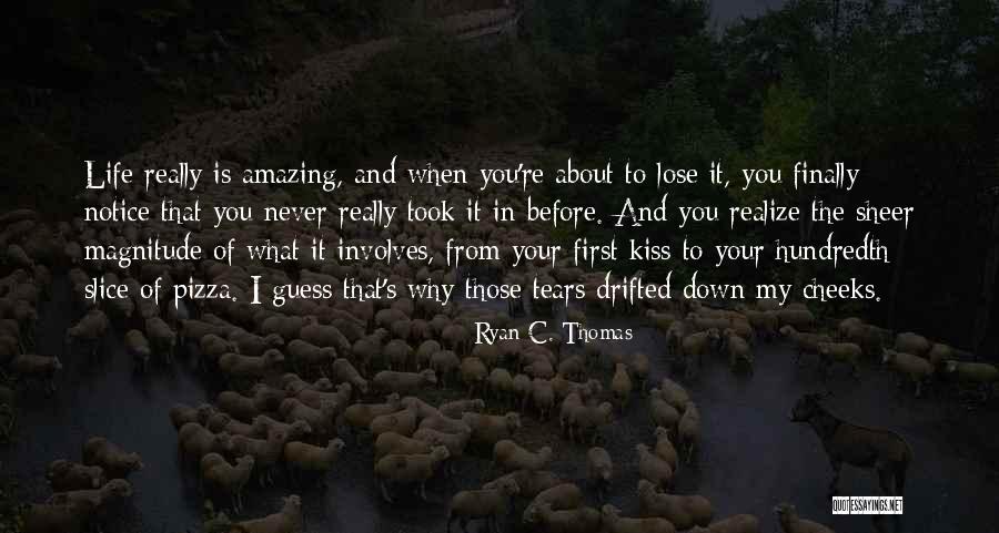 About Pizza Quotes By Ryan C. Thomas About Pizza Quotes By Ryan C. Thomas