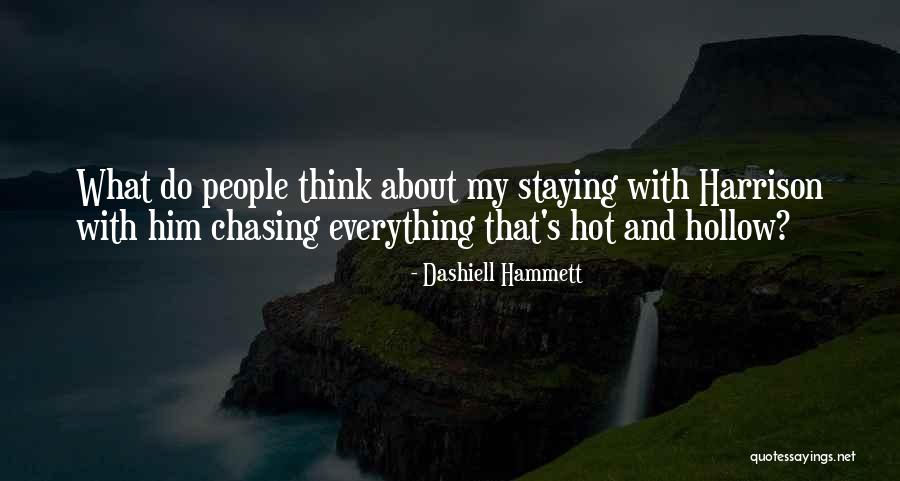 About Quotes By Dashiell Hammett