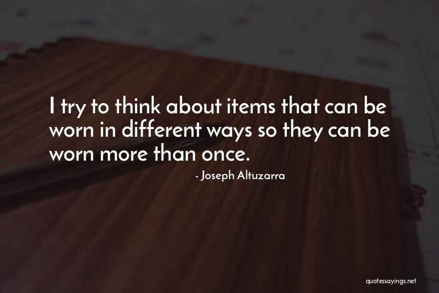 About Quotes By Joseph Altuzarra