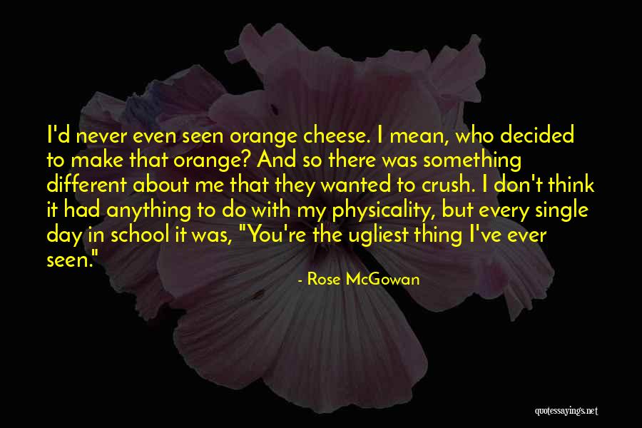 About Rose Day Quotes By Rose McGowan