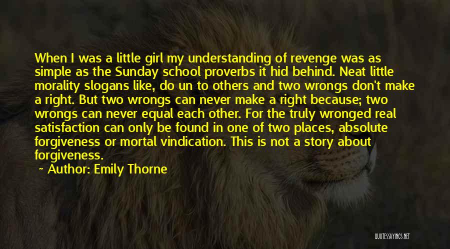 About Simple Girl Quotes By Emily Thorne