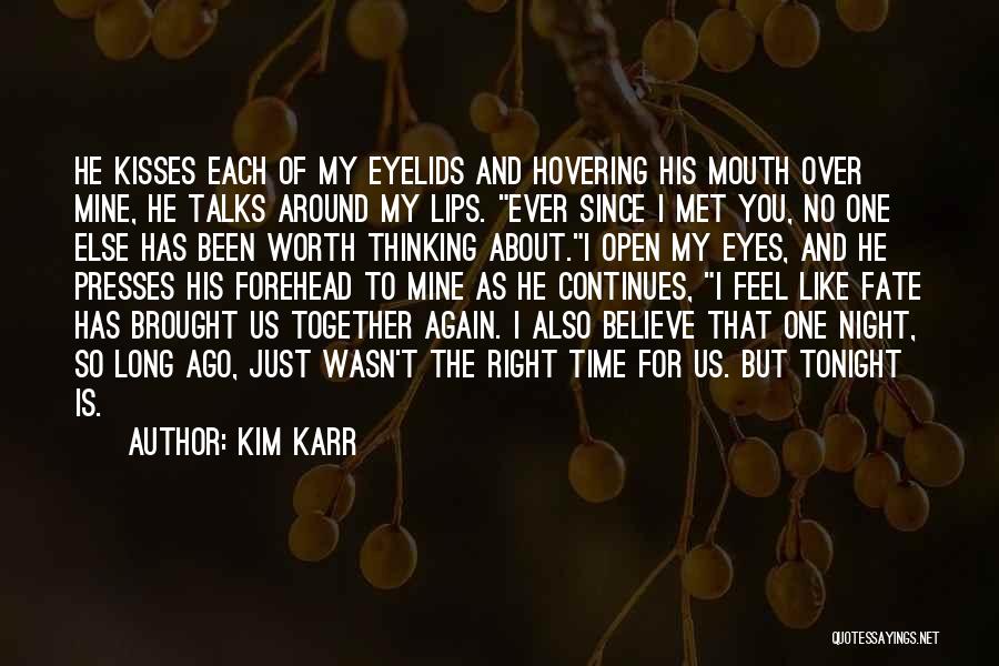 About That Night Quotes By Kim Karr