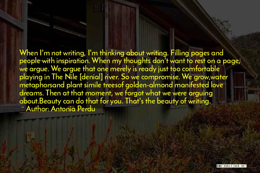 About The Beauty Quotes By Antonia Perdu