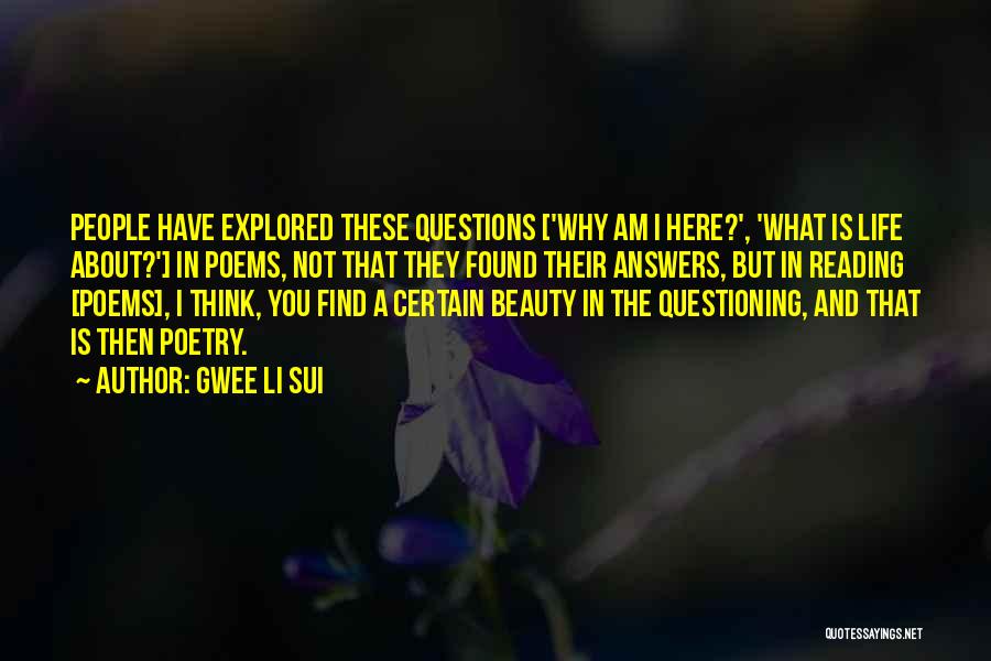 About The Beauty Quotes By Gwee Li Sui