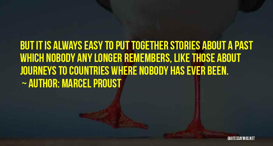 About The Past Quotes By Marcel Proust