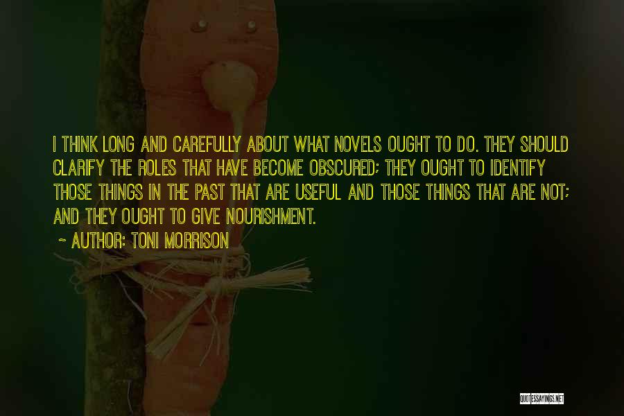 About The Past Quotes By Toni Morrison