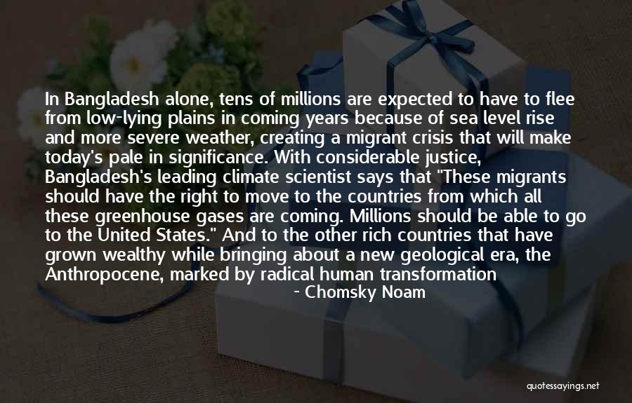 About The Sea Quotes By Chomsky Noam