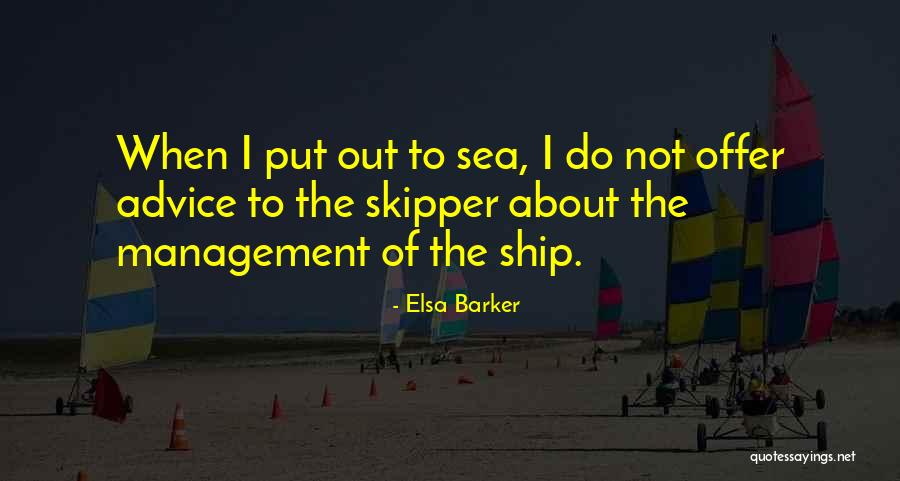 About The Sea Quotes By Elsa Barker