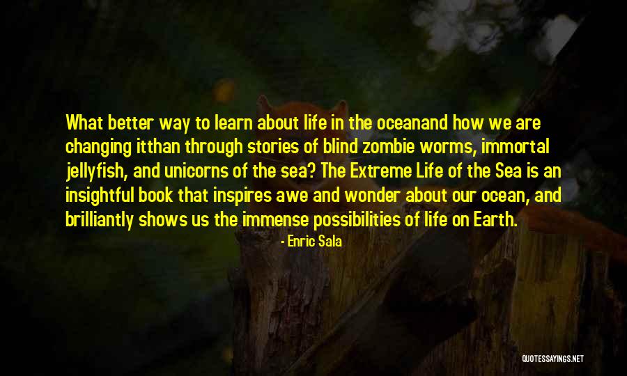 About The Sea Quotes By Enric Sala