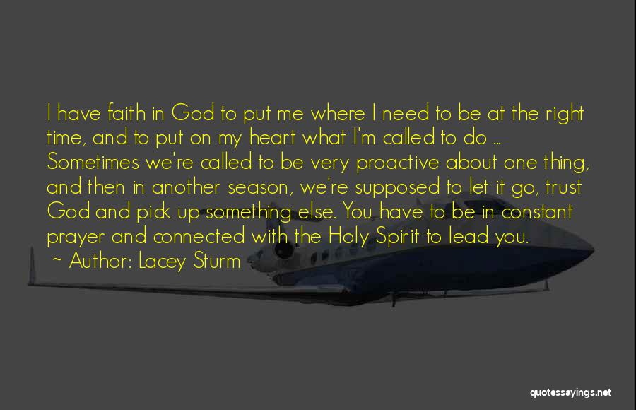 About Time Inspirational Quotes By Lacey Sturm