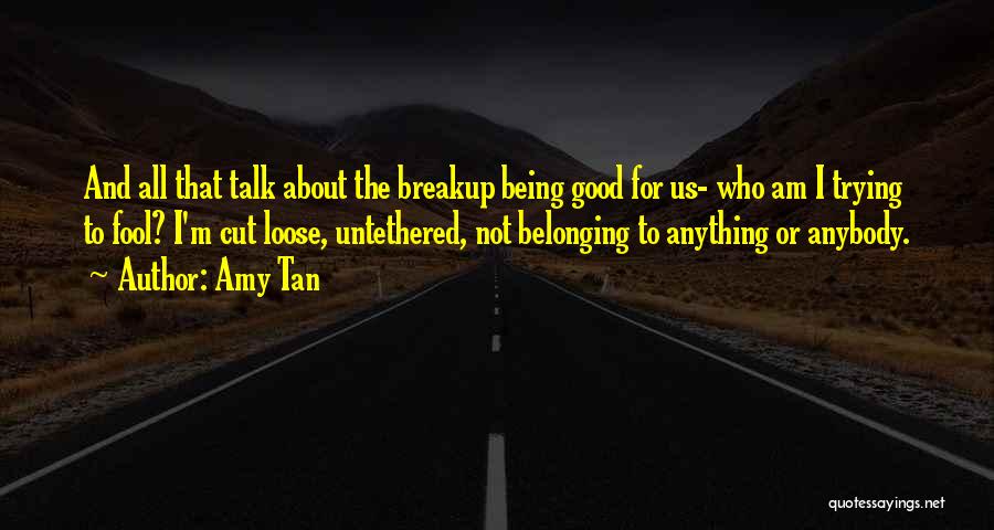 About To Breakup Quotes By Amy Tan