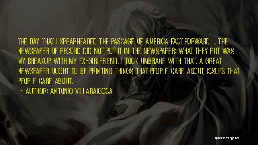 About To Breakup Quotes By Antonio Villaraigosa