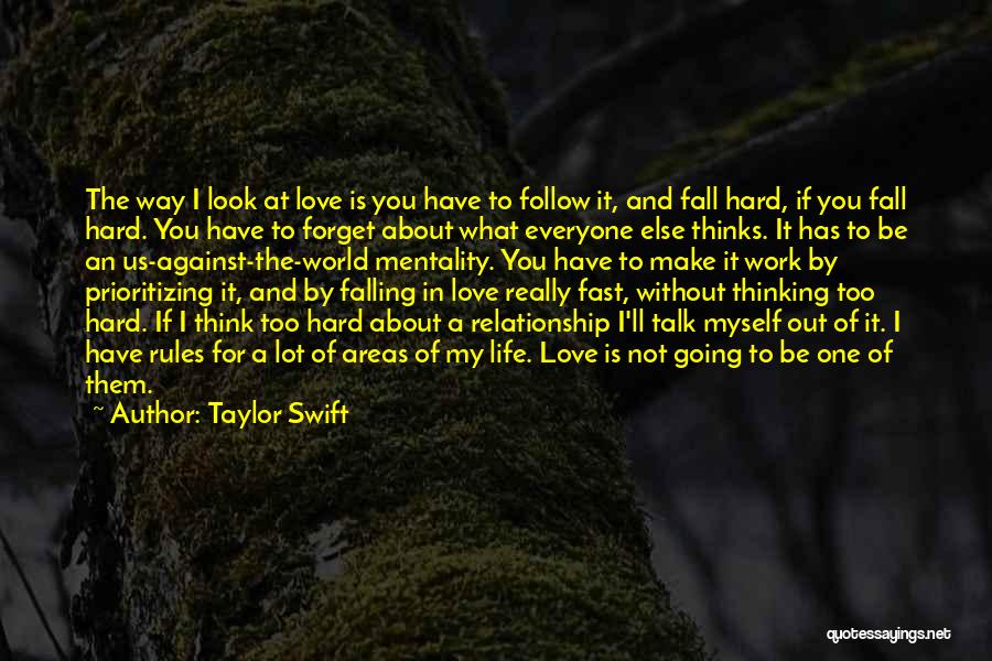 About To Fall In Love Quotes By Taylor Swift