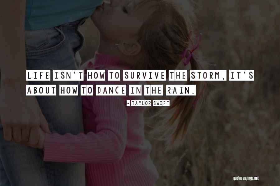 About To Rain Quotes By Taylor Swift