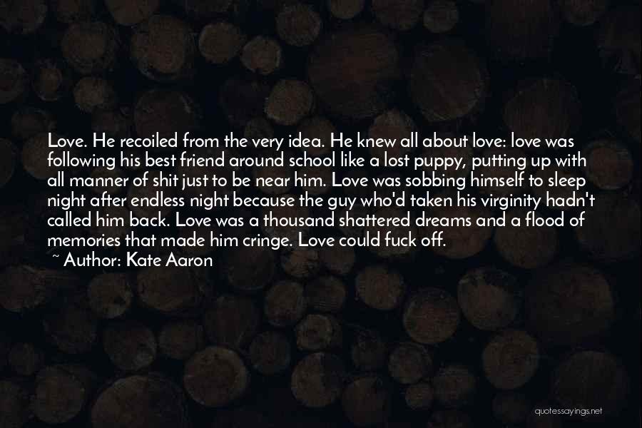 About To Sleep Quotes By Kate Aaron