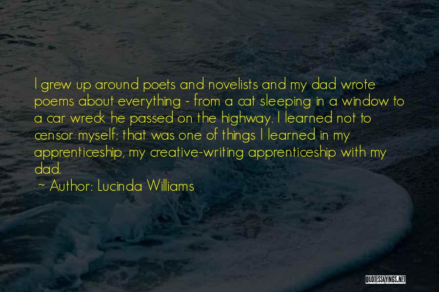 About To Sleep Quotes By Lucinda Williams