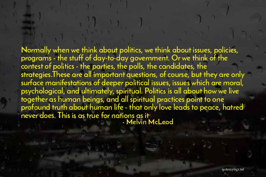 About True Love Quotes By Melvin McLeod About True Love Quotes By Melvin McLeod
