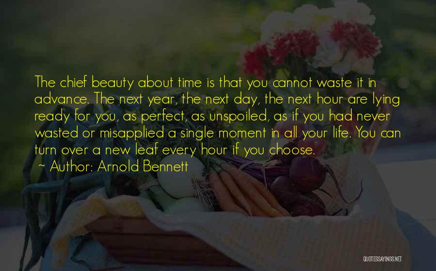 About Your Beauty Quotes By Arnold Bennett