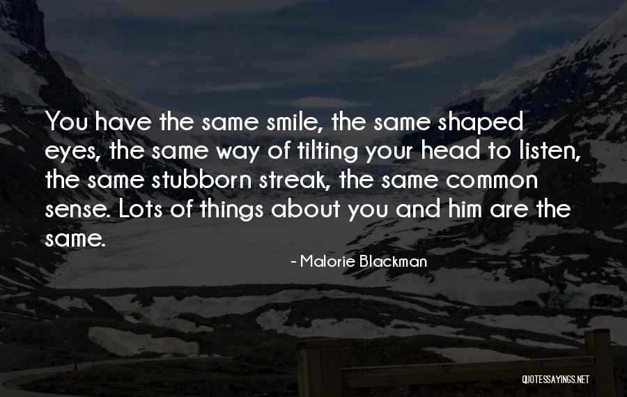 About Your Smile Quotes By Malorie Blackman