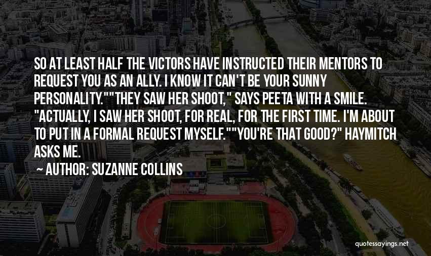 About Your Smile Quotes By Suzanne Collins