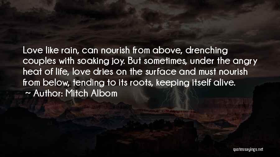 Above And Below Quotes By Mitch Albom