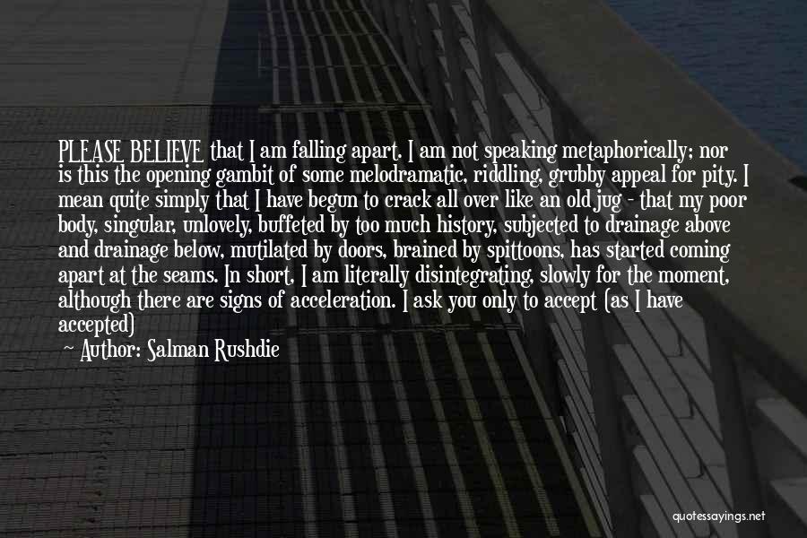 Above And Below Quotes By Salman Rushdie