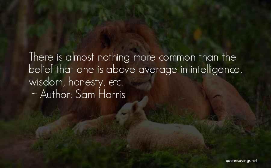 Above Average Quotes By Sam Harris