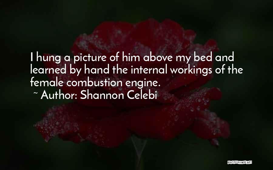 Above The Bed Quotes By Shannon Celebi